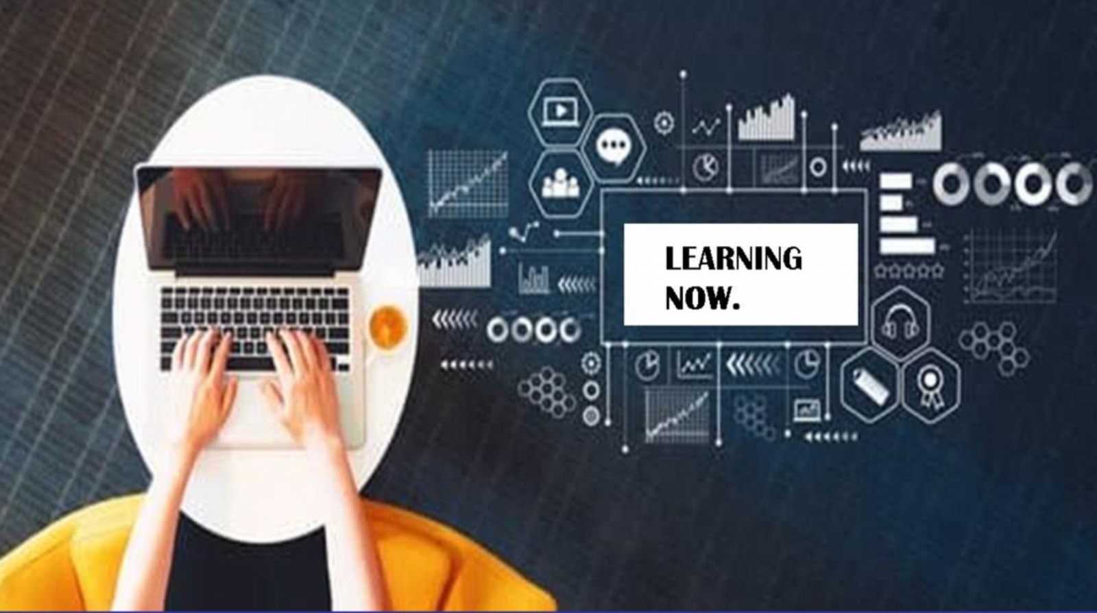 Learning now digital education visual